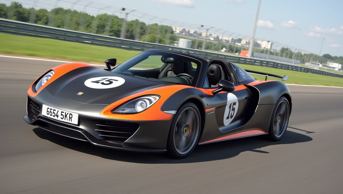 PORSCHE 918 SPYDER 4.6